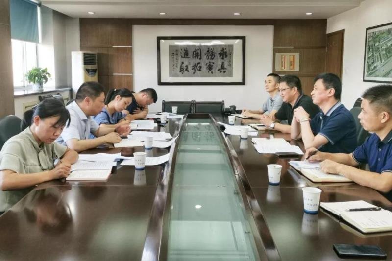 市委副秘书长祝楚仁调研市污水处理厂及管网运行工作