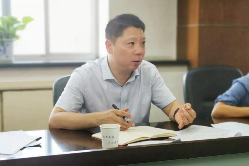 市委副秘书长祝楚仁调研市污水处理厂及管网运行工作